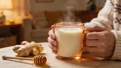 風邪に効く生姜と牛乳：喉を温めるのに本当に役立つ飲み物