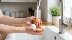 冷蔵庫の前で卵を洗いますか？そうしない方が良い理由があります