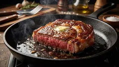 なぜフライパンで焼いた肉は硬くなるのか：ほとんどすべての人が犯す間違い